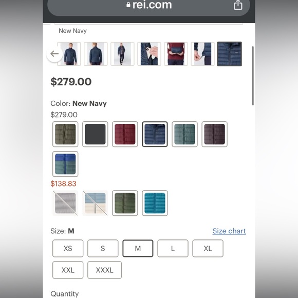 Patagonia | Down Sweater in True Navy - Picture 9 of 17